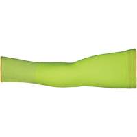 Max Cut Resistant Sleeves - Small, TenActiv, 12", ASTM ANSI Level A9, High Visibility Lime Superchem Industries