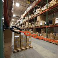 Magnetic Chain Barrier Warehouse Kit, Orange Superchem Industries