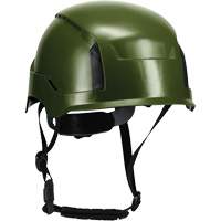 RZRBack Industrial Climbing Helmet, ANSI Type I/CSA Type 1, Ratchet Suspension Superchem Industries