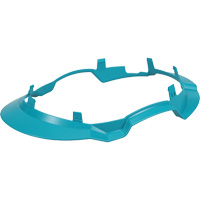 Bordure &eacute;troite compl&egrave;te &agrave; agrafe pour casque d'alpiniste RZRBack, bleu cadet Superchem Industries