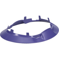 Bordure large compl&egrave;te &agrave; agrafe pour casque d'alpiniste RZRBack, wistarie Superchem Industries