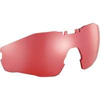 MY6 Safety Glasses Replacement Lens, Anti-Fog/Anti-Scratch, SCT-Vermillion, MY6 Superchem Industries