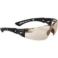 Rush+ Small BSSI Safety Glasses, Copper/Brown Lens, Anti-Fog/Anti-Scratch, ANSI Z87+ Superchem Industries