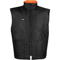 Manteau haute visibilit&eacute; 7-en-1, Polyester, Orange haute visibilit&eacute;, T-petit Superchem Industries