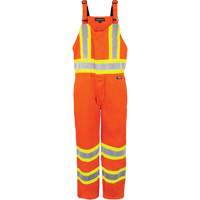 High-Visibility Unlined Overalls, X-Small, High Visibility Orange Superchem Industries