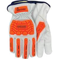Gants r&eacute;sistants &agrave; la coupe Scape Goat, T-petit, Paume en Ch&egrave;vre, Poignet &eacute;lastique/Conducteur Superchem Industries