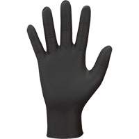 709B PyraGrip Disposable Gloves, 7/Small, Nitrile, 8-mil, Powder-Free, Black Superchem Industries