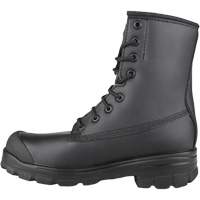 Keep Vegan Microfiber Work Boots, Synthetic Leather, Steel Toe, Size 4, Impermeable Superchem Industries