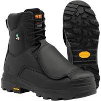 Vulcan Work Boots with External Metguard, Leather, Size 5, Impermeable Superchem Industries