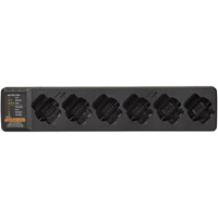 6-Pocket Multi-Unit Charger for Curve Two-Way Radio Superchem Industries