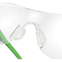 Lunettes de s&eacute;curit&eacute; gris/vert Adapt Lite, Lentille Transparent, Antibu&eacute;e/Anti-&eacute;gratignures, ANSI Z87+/R&eacute;pond ou surpasse la norme CSA Z94.3 Superchem Industries