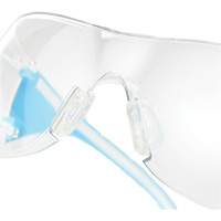 Lunettes de s&eacute;curit&eacute; bleu/blanc Adapt Lite, Lentille Transparent, Antibu&eacute;e/Anti-&eacute;gratignures, ANSI Z87+/R&eacute;pond ou surpasse la norme CSA Z94.3 Superchem Industries