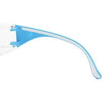 Lunettes de s&eacute;curit&eacute; bleu/blanc Adapt Lite, Lentille Transparent, Antibu&eacute;e/Anti-&eacute;gratignures, ANSI Z87+/R&eacute;pond ou surpasse la norme CSA Z94.3 Superchem Industries