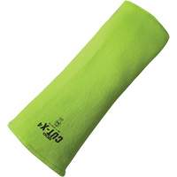 Manchette r&eacute;sistante &agrave; la coupe Cut-X, Fibre de verre/Poly&eacute;thyl&egrave;ne, 10", ASTM ANSI niveau A4, Lime haute visibilit&eacute; Superchem Industries
