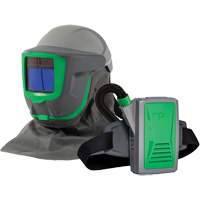 Z-Link+ PAPR System with Shoulder Cape & Visor, Facepiece Respirator/Welding Helmet Superchem Industries