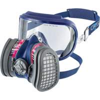 Elipse Integra&reg; Low Profile OV-P100 NIOSH Respirator with Replacement Filters, Elastomer/Thermoplastic, Small/Medium Superchem Industries