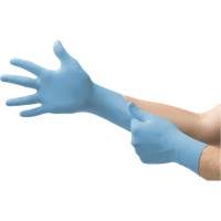 MICROFLEX 92-134 Versatility Disposable Gloves, 5.5/6/X-Small, Nitrile, 2.76-mil/3.94-mil, Powder-Free, Blue, Class 2 Superchem Industries
