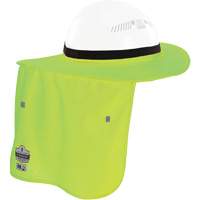 Chill-Its&reg; Lime Green FR Hard Hat Brim with Neck Shade Superchem Industries