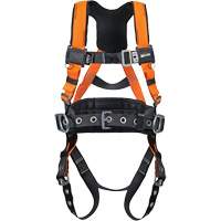 Miller&reg; Titan Contractor Full-Body Harness with PFL/SRL Connector & Lumbar Pad, CSA Certified, Class AP, Medium/Small, 420 lbs. Cap. Superchem Industries