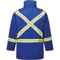 Parka de 9 oz isol&eacute; Avenger, style 3215, Hommes, T-petit, Bleu Superchem Industries
