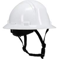 Kilimanjaro Full Brim Safety Helmet with HDPE Shell, Meets CSA Type 2, Ratchet Suspension, Non-Vented Superchem Industries