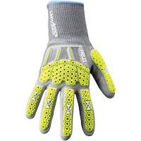 Helix&reg; 3013IMP Impact Gloves, 2X-Small/5, HPPE Palm, Elastic Cuff Superchem Industries