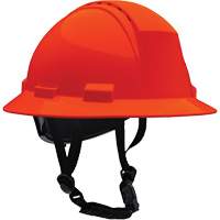 Kilimanjaro Full Brim Safety Helmet with HDPE Shell, Meets CSA Type 2, Ratchet Suspension, Vented Superchem Industries
