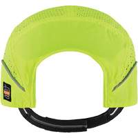 Skullerz 8955 Lightweight Bump Cap Hat with Micro Brim, High Visibility Lime Green Superchem Industries