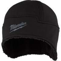 Secure Low-Profile Sherpa-Lined Beanie, Polyester Lining, Medium/Small, Black Superchem Industries