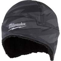 Secure Low-Profile Sherpa-Lined Beanie, Polyester Lining, Medium/Small, Camo Superchem Industries
