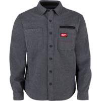 Chemise en flanelle GRIDIRON, Hommes, Petit, Gris Superchem Industries