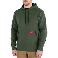 Chandail &agrave; capuchon de poids moyen FREEFLEX, Hommes, Petit, Vert Superchem Industries