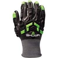 Gants r&eacute;sistants &agrave; la coupe et aux chocs XC832IP, 7/Petit, Paume en PEHP, Poignet Poignet en tricot Superchem Industries