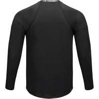 Long Sleeve Lightweight Base Layer Shirt, Men's/Women's, Medium, Black Superchem Industries