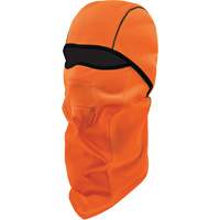 N-Ferno&reg; Wind-Proof & Hinged Balaclava Face Mask, Fleece, Orange Superchem Industries
