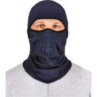 N-Ferno&reg; Wind-Proof & Hinged Balaclava Face Mask, Fleece, Navy Superchem Industries