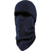 N-Ferno&reg; Wind-Proof & Hinged Balaclava Face Mask, Fleece, Navy Superchem Industries