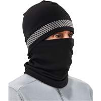 N-Ferno&reg; 3-in-1 Reflective Balaclava Face Mask, Polyester, Black Superchem Industries