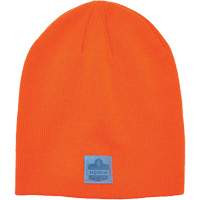 N-Ferno&reg; Rib Knit Winter Hat, Acrylic Lining, One Size, Orange Superchem Industries