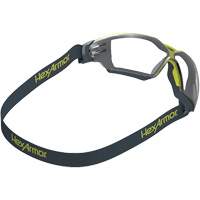 MX350 Safety Glasses with Gasket, Clear Lens, Anti-Fog/Anti-Scratch, ANSI Z87+/Meets/Exceeds CSA Z94.3 Superchem Industries