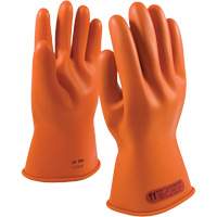 Gant isolant en caoutchouc NOVAX avec poignet droit, ASTM classe 0, Taille 6, 11" lo Superchem Industries
