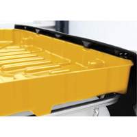Full Size 30 Gal. Yellow Chemically-Resistant Polyethylene IBC Funnel Superchem Industries