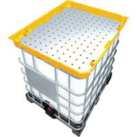 Full 30 Gal. Yellow IBC Funnel Kit Superchem Industries