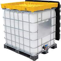 Full 30 Gal. Yellow IBC Funnel Kit Superchem Industries