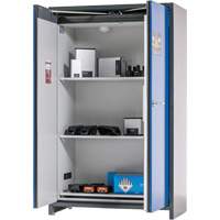 Lithium-ion Storage Cabinet with Charging & 90-Minute Fire Resistance Superchem Industries
