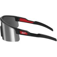 Lunettes de s&eacute;curit&eacute; enveloppantes avec lentille &agrave; double rev&ecirc;tement, Lentille Rouge/Miroir, Anti-&eacute;gratignures/Polaris&eacute;, ANSI Z87+/R&eacute;pond ou surpasse la norme CSA Z94.3 Superchem Industries