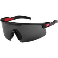Lunettes de s&eacute;curit&eacute; enveloppantes, Lentille Noir, Anti-&eacute;gratignures, ANSI Z87+/R&eacute;pond ou surpasse la norme CSA Z94.3 Superchem Industries