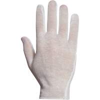 Gants d'inspection Superior ML40, Poly/coton, Poignet &agrave; ourlet, Taille unique Superchem Industries