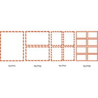 WHMIS Labels 100/Pkg, Paper, Roll, 10-7/8" L x 8-1/2" W Superchem Industries