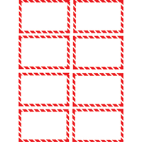 WHMIS Labels 800/Pkg, Paper, Roll, 2-3/4" L x 4-1/4" W Superchem Industries